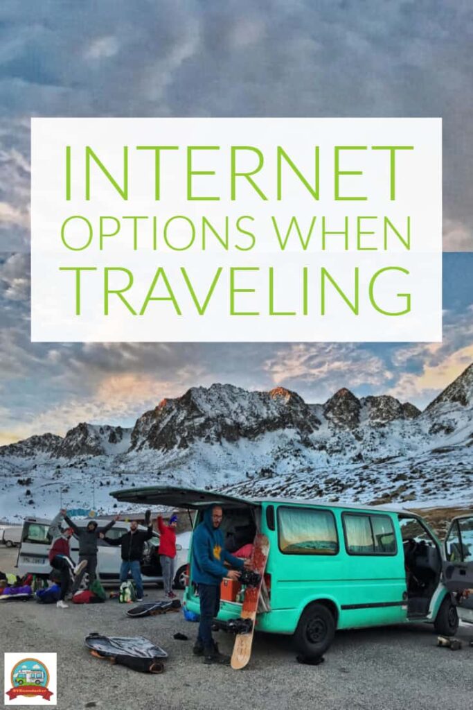 internet options when traveling in your RV