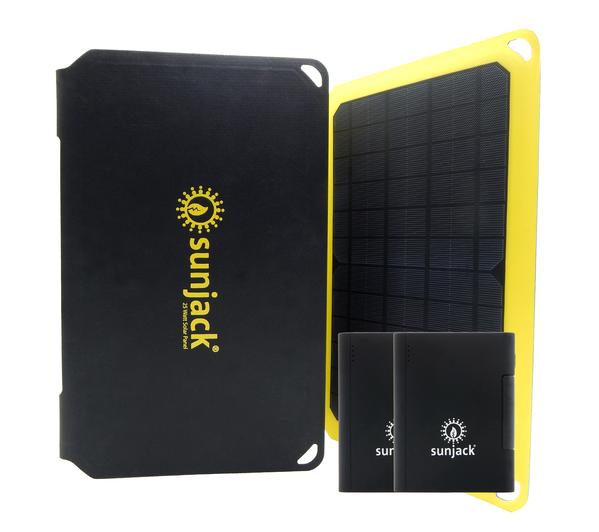 solar power for camping hiking and biking